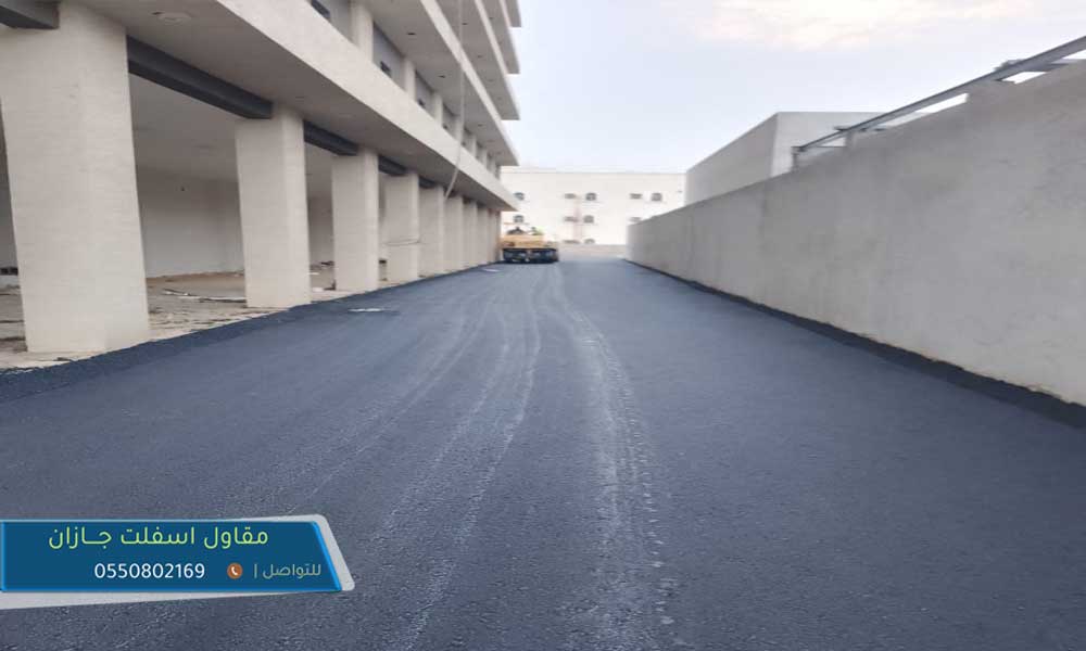 خطوات رصف الطرق بالأسفلت
